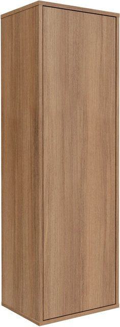 Fackelmann Midischrank Vita rechts in Braun, B/T/H: 40,2 x 32,0 x 125,7 cm - Bild 1
