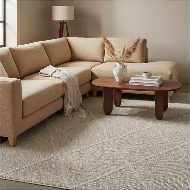 Kadima Design Outdoorteppich IMST im Boho-Stil, Beige, B: 120 cm, T: 170 cm - Bild 1