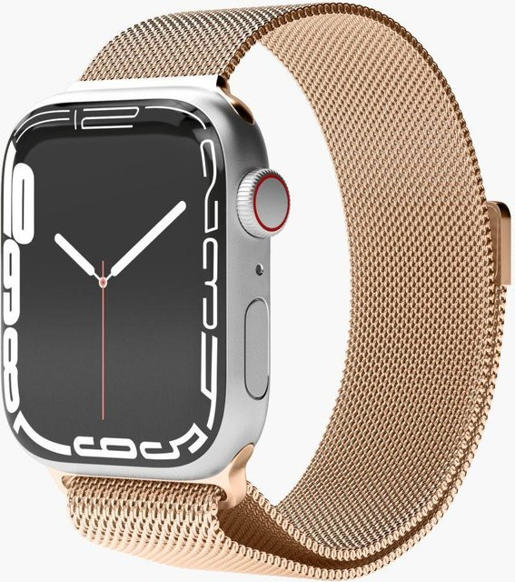 Vonmählen Uhrenarmband Milanese Loop, Apple Watch, Roségold, Unisex - Bild 1