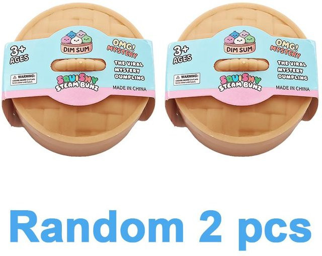 Binchi Mini Glitzer Knödel Squishy, Knetspielzeug, ab 14 Jahren - Bild 1