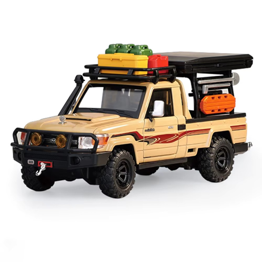 RMZ city Land Cruiser LC79 Prado Automodell, 1:32 Maßstab, mit Licht und Sound - Bild 7