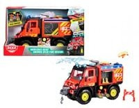 Dickie Toys Mercedes Benz Unimog U530 Fire Rescue Einsatzfahrzeug - Bild 1