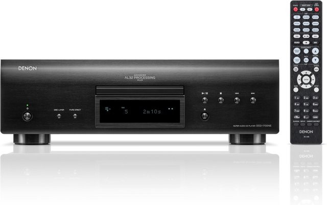 Denon DCD-1700NE CD-DVD-Player in Schwarz - Bild 1