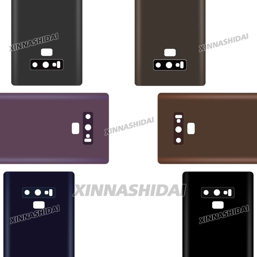 Ersatz-Batterieabdeckung in Schwarz für Samsung Galaxy Note 9 als hochwertiges Batteriegehäuse und Rahmen - Bild 3
