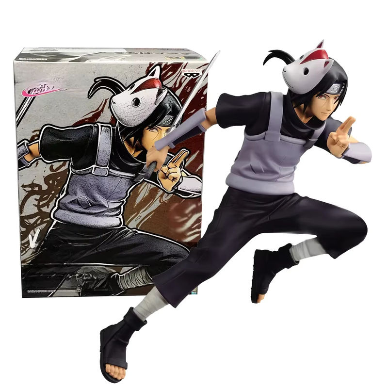 Bandai Naruto Shippuden Uchiha Itachi Actionfigur aus Kunststoff, mehrfarbig, Höhe: 17 cm - Bild 6
