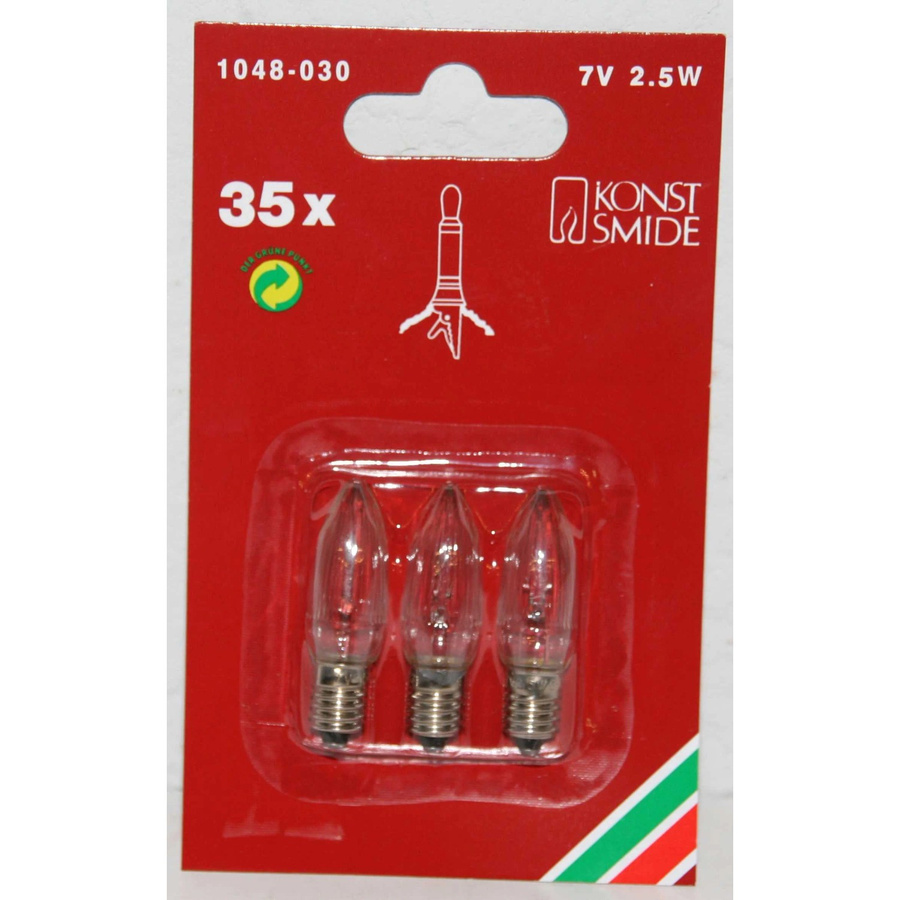 Konstsmide Ersatzbirne Transparent 7 V mit E10 Sockel - Bild 2
