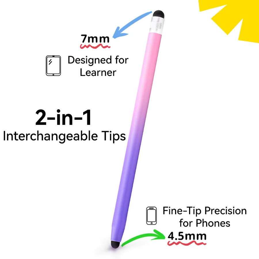 DANYCASE 2-in-1 Universal-Stylus-Stift für Tablet, Handy, Android, iOS und iPad - Bild 3