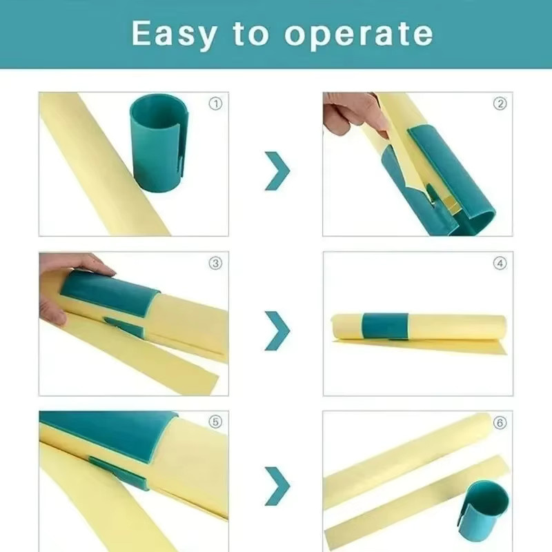 Tragbarer Mini Papier Cutter zum Schneiden von Geschenkpapier in Weiß - Bild 2