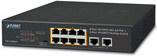 Planet FSD-1008HP Netzwerk-Switch 10/100 Fast Ethernet mit PoE Unterstützung, 1U, Schwarz - Bild 1