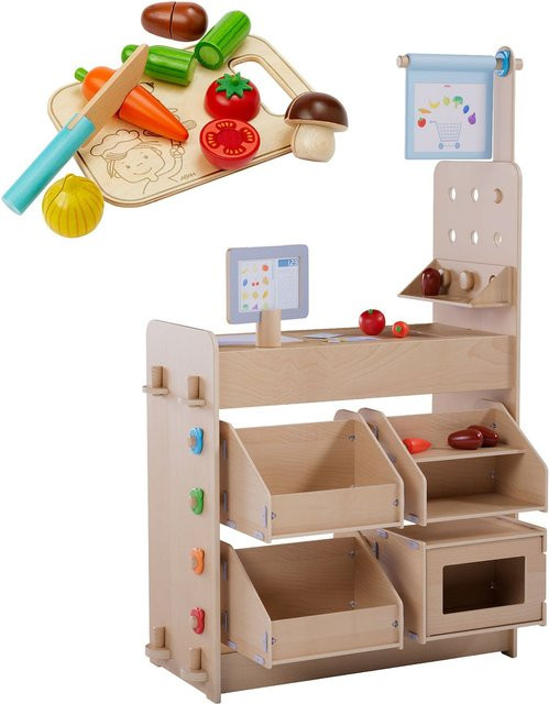 HABA Creative Play Studio Kaufladen Holz 4 in 1 Set - Bild 1