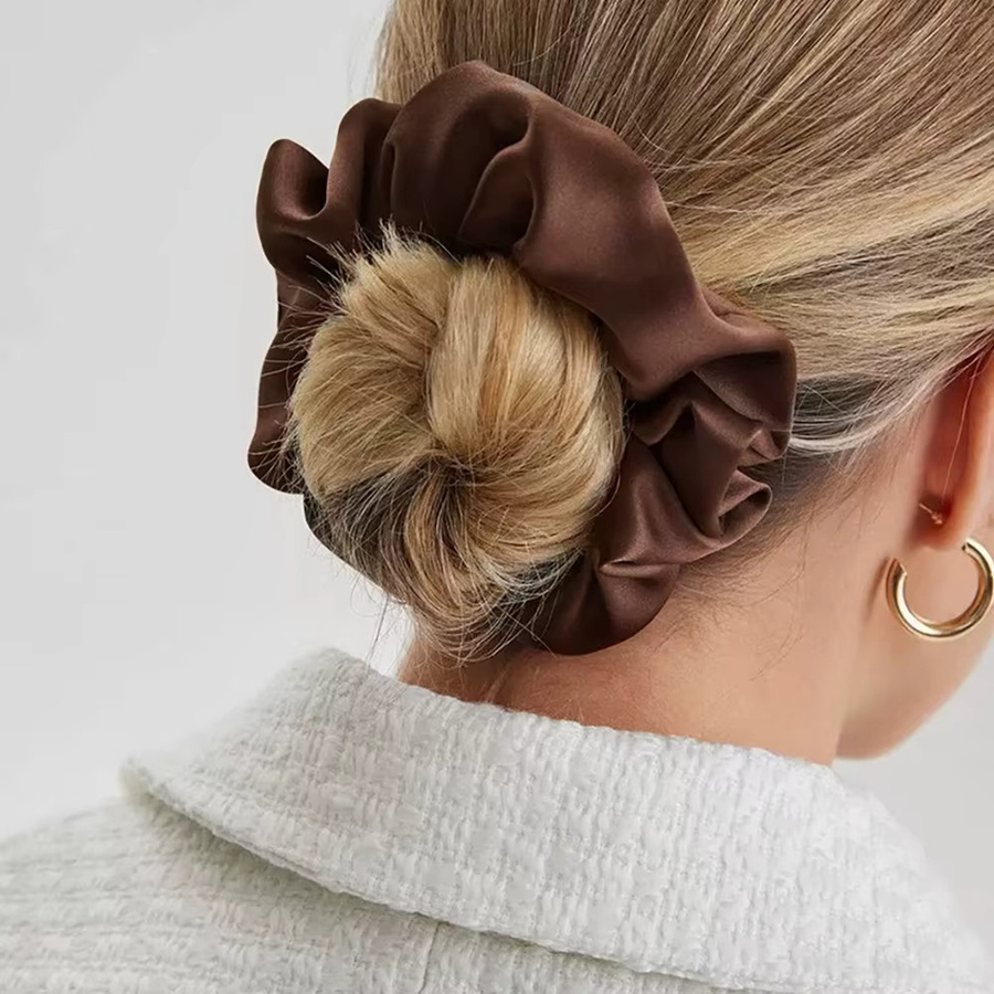 Baby Bows Haarschleifen, elastische Seiden-Scrunchies, mehrfarbig, Damen - Bild 3