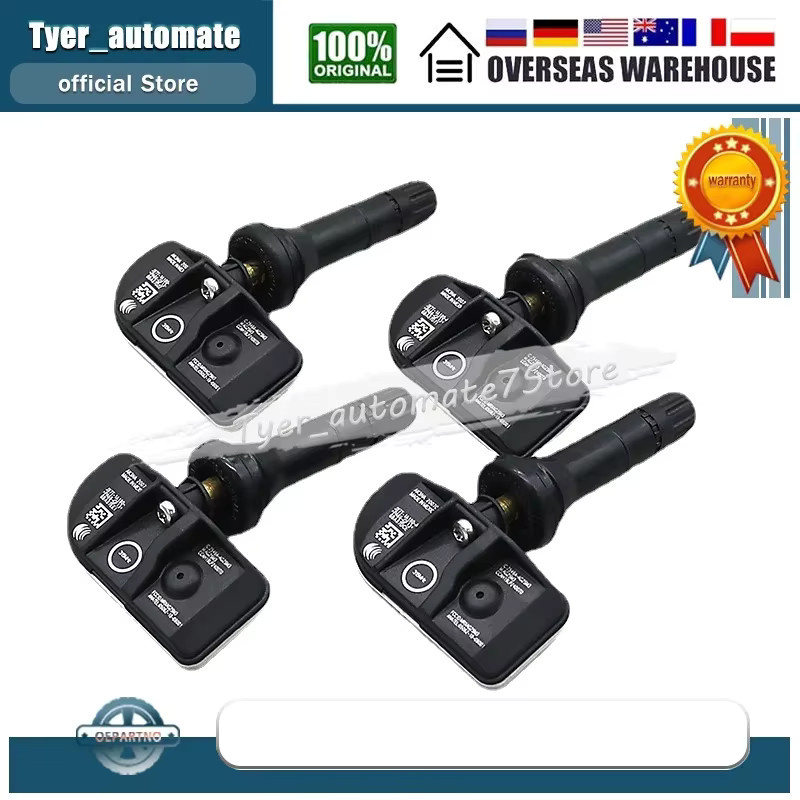 GANGLE TPMS-Reifendrucksensor 315 MHz JX7T-1A180-AA in Schwarz für Ford Escape Explorer Police Interceptor Utility Transit 150 und Lincoln Aviator - Bild 2
