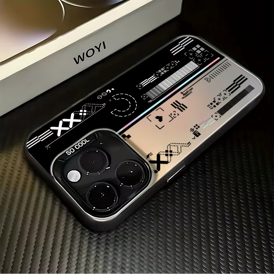 Spiel CS Handyhülle in Schwarz mit Anti-Drop Matte Rückseite für iPhone 17 16 15 14 13 12 11 Pro Max X XR XS MAX 8 7 Plus - Bild 3