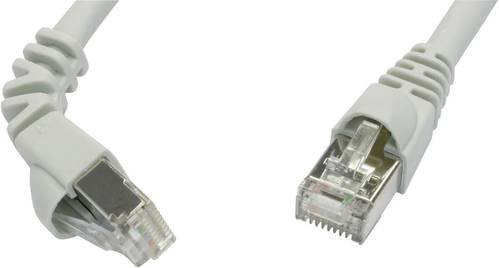 Telegärtner RJ45 Patchkabel CAT 6a S/FTP Ethernet LAN, Grau, Länge: 3,00 m - Bild 1