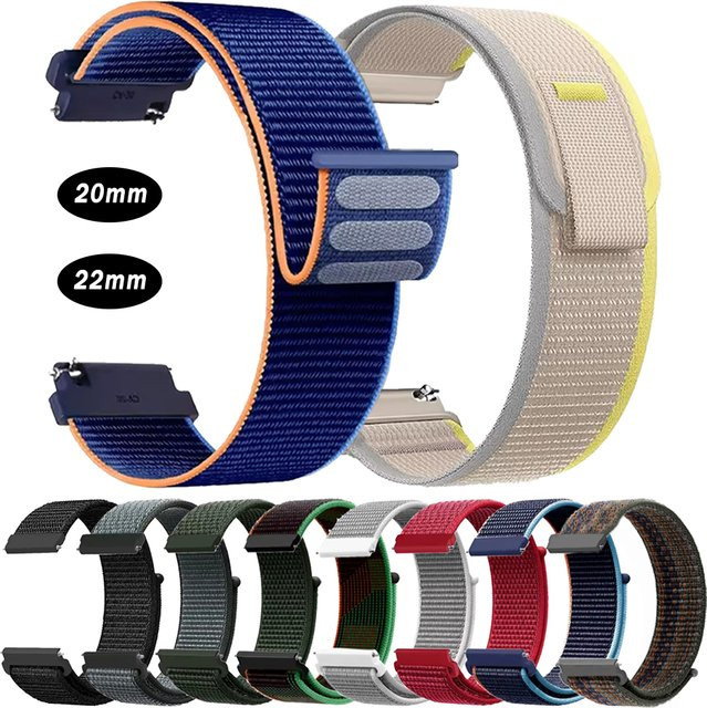 Xiaomi Uhrenarmband Nylon, Schwarz, Unisex - Bild 1