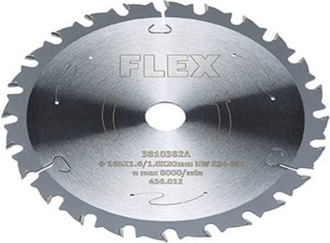 Flex 456012 Hartmetall Kreissägeblatt für Holz, Silber, Durchmesser: 165 mm - Bild 1