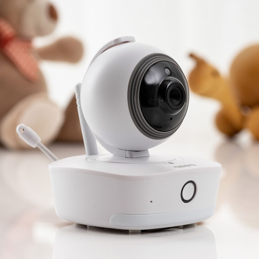 Reer Video-Babyphone IP BabyCam Move mit App-Steuerung und WLAN in Weiß/Grau - Bild 2