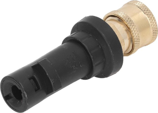 Kärcher Hochdruck Schlauchanschlussadapter K-Serie aus Messung und Kunststoff, Farbe: Beige/Schwarz - Bild 1