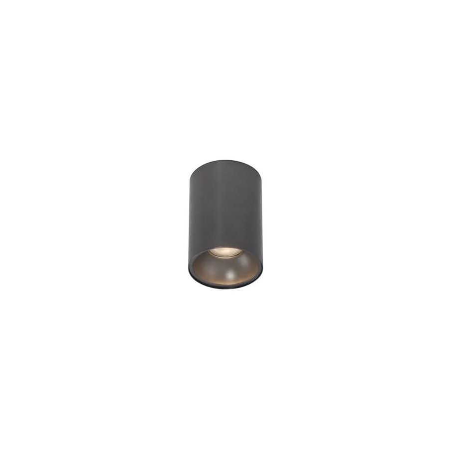 QAZQA Moderner Einbaustrahler Gunmetal GU10 mit austauschbarem Leuchtmittel in Grau - Bild 2