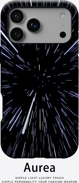 Potdemiel Streaking Starlight Handyhülle für iPhone 17 16 15 14 13 Pro Max Plus, robuste doppelschichtige magnetische Hülle, Multicolour - Bild 1