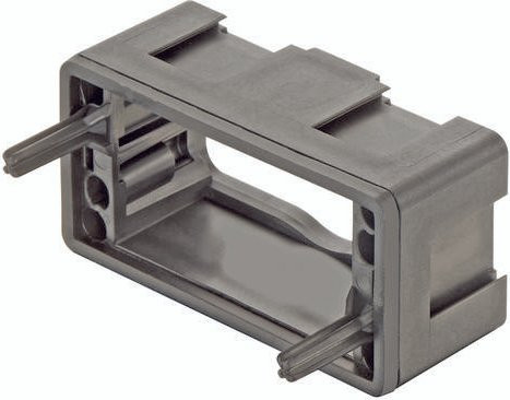 HARTING Trägergehäuse 09 14 004 8001 09140048001 in Schwarz und Grau aus Kunststoff - Bild 1