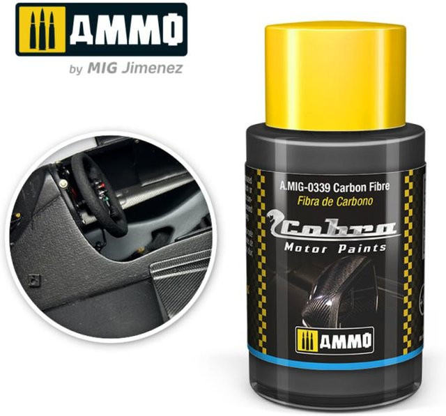AMMO by MIG Jimenez Cobra Motor Carbon Fibre - Bild 1