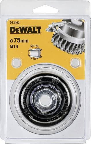 DeWalt Topfbürste gezopft M14 75 mm Silber DT3492-QZ - Bild 1