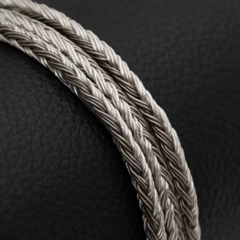 IvipQ 526B 24-adriges IEM-Audiokabel in Silber mit QDC, MMCX oder 2PIN und 3,5 mm oder 4,4 mm Anschluss - Bild 4