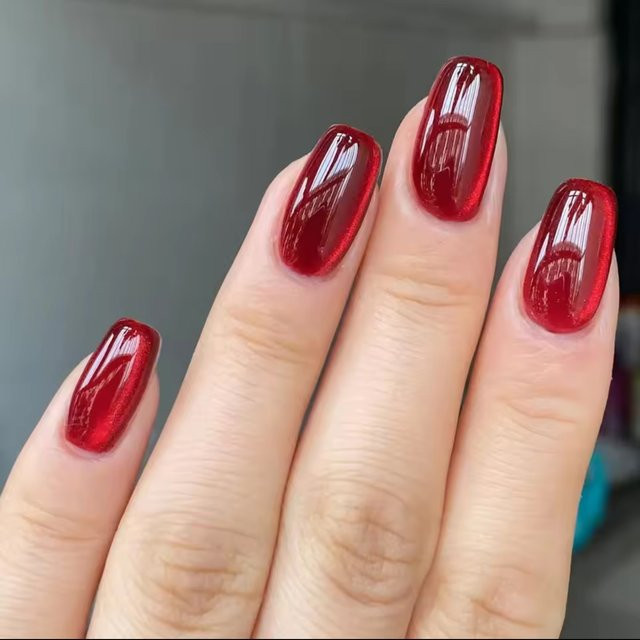 MIANEL NAIL Gel-Nagellack, Rußrot, Schimmernd, 12 ml - Bild 1