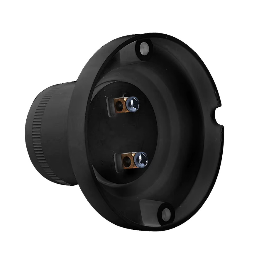 APWIKOGER Schraublampensockel-Konverter Set, 10 Stück, E27, Schwarz, 60 W, 90–240 V, Kunststoff - Bild 2