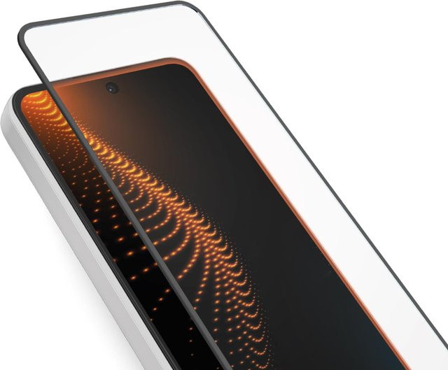 Ultra-widerstandsfähiges Schutzglas für Samsung A56 mit D3O-Technologie und Applikator, Transparent - Bild 1
