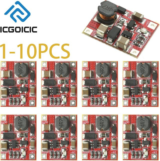 RT9266 L-Druckplatine mobiles Ladegerät-Modul für Lithium-Batterien in Rot - Bild 1