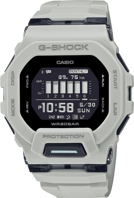 Casio G-Shock Digitaluhr, Quarz, Kunststoff, 46 mm, Herren, 20 ATM - Bild 1
