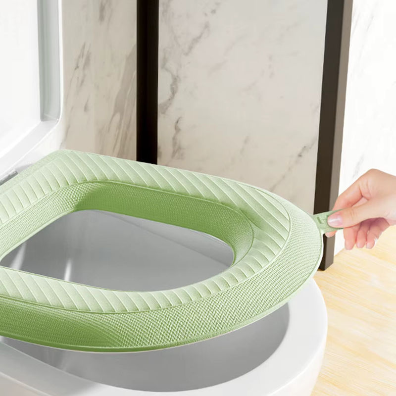 Restool Nea Toilettenbrille Bezug O-Form, wasserdicht und waschbar, Grün - Bild 4