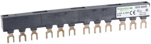 Schneider Electric GV2G445 Drehstrom-Sammelschiene in Grau - Bild 1
