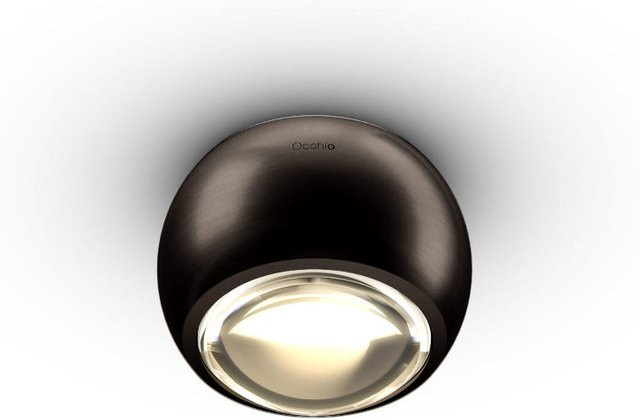 Occhio io alto v VOLT LED-Deckenstrahler Phantom in Schwarz mit dimmbarer warmweißer LED (3000K) - Bild 1
