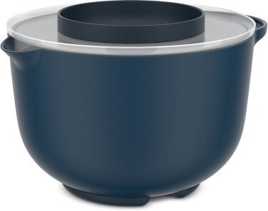 Mepal Rührschüssel Chef It mit Spritzdeckel und Ausgießer, Blau, 3 l - Bild 1