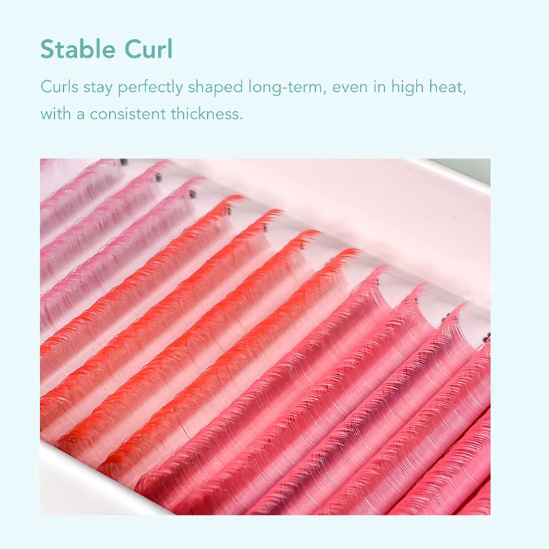 DIYDAY Künstliche Nerz-Wimpern, 16 Reihen, Mehrfarbig, Unisex - Bild 3