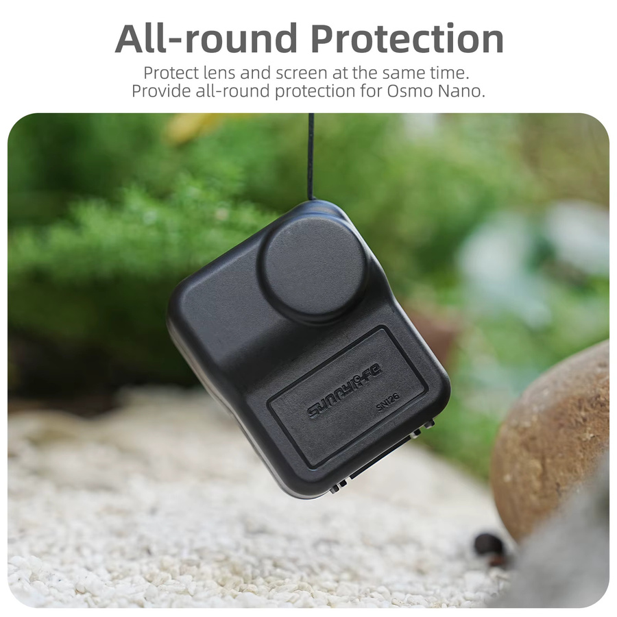 DJI OSMO NANO Schutzhülle in Schwarz als tragbare Anti-Scratch Kamera Schutzhülle - Bild 4