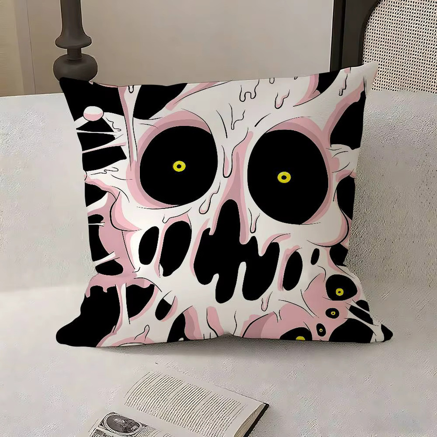 52TOYS The Binding of Isaac Kissenbezug aus weichem Plüsch mit doppelseitigem Druck, Mehrfarbig - Bild 5
