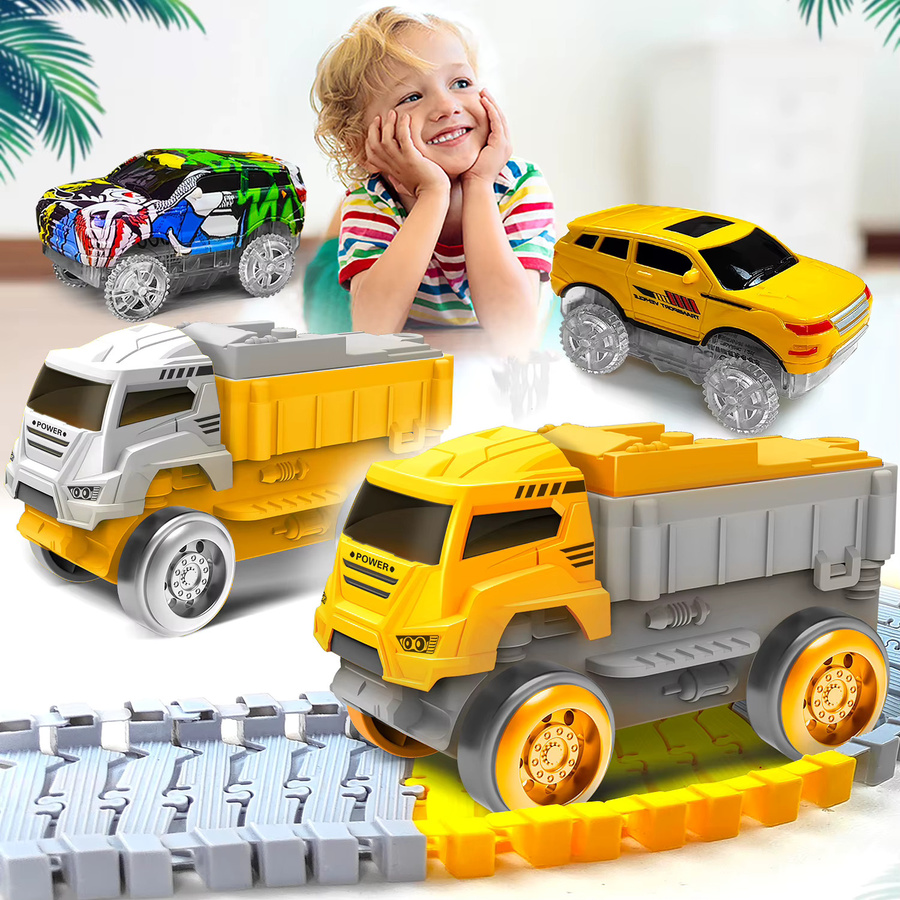 TONERJU Magische Kletterbahn, Technik-Auto, Lernspielzeug, Zugset - Bild 3
