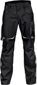 Kübler Pulsschlag Hose 2424 Schwarz/Anthrazit mit Cordura und Reflexstreifen Größe 27 - Bild 1