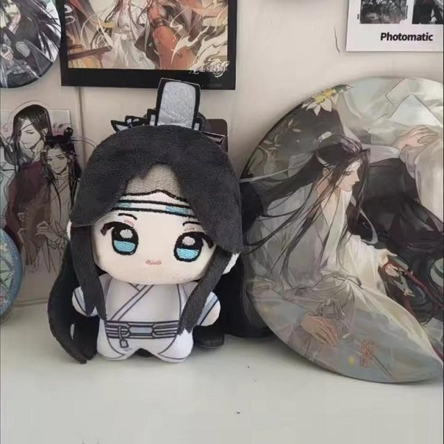Mo Dao Shi Lan Xichen Baumwollpuppe, Plüschpuppe, Schlüsselanhänger, 10cm - Bild 1