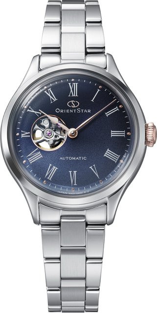 Orient Star Damenuhr Classic, Automatik, Edelstahl, Blau, 31 mm - Bild 1