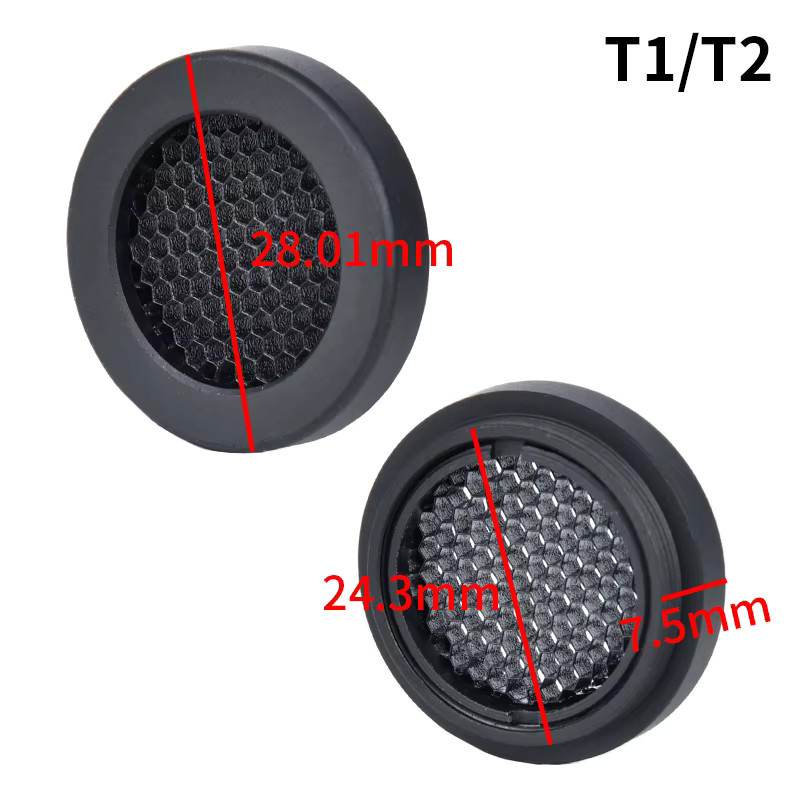 WADSN Taktische Killflash Abdeckung in Schwarz für G33 G43 4xFXD T1 T2 ACOG Zielfernrohr Zubehör - Bild 2