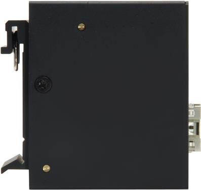 LevelOne IEC-4000 Media Converter 100Mbps SFP Fiber Ethernet/LAN in Schwarz - Bild 1