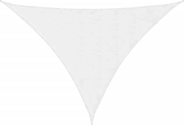 vidaXL Sonnensegel aus Oxford-Gewebe, dreieckig, Weiß, B/T/H: 3 x 4 x 5 m - Bild 1