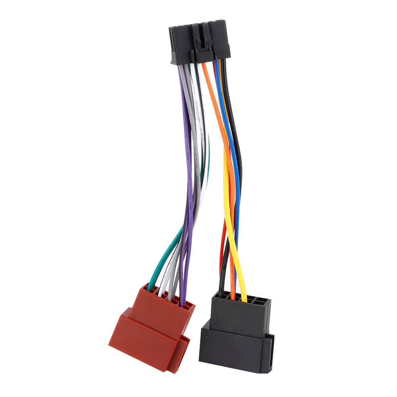 YOSOO 16-poliger Stereo-Kabelbaum mit Mini-ISO 8-poligem Stecker in Multicolor - Bild 5