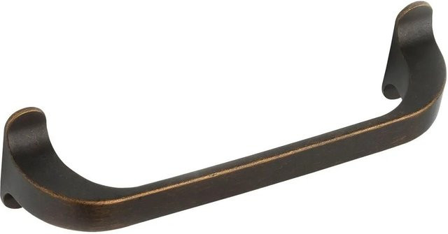 Furnipart Möbelgriff Locker La in Antik Braun aus Zinkdruckguss, Breite: 14 cm - Bild 1