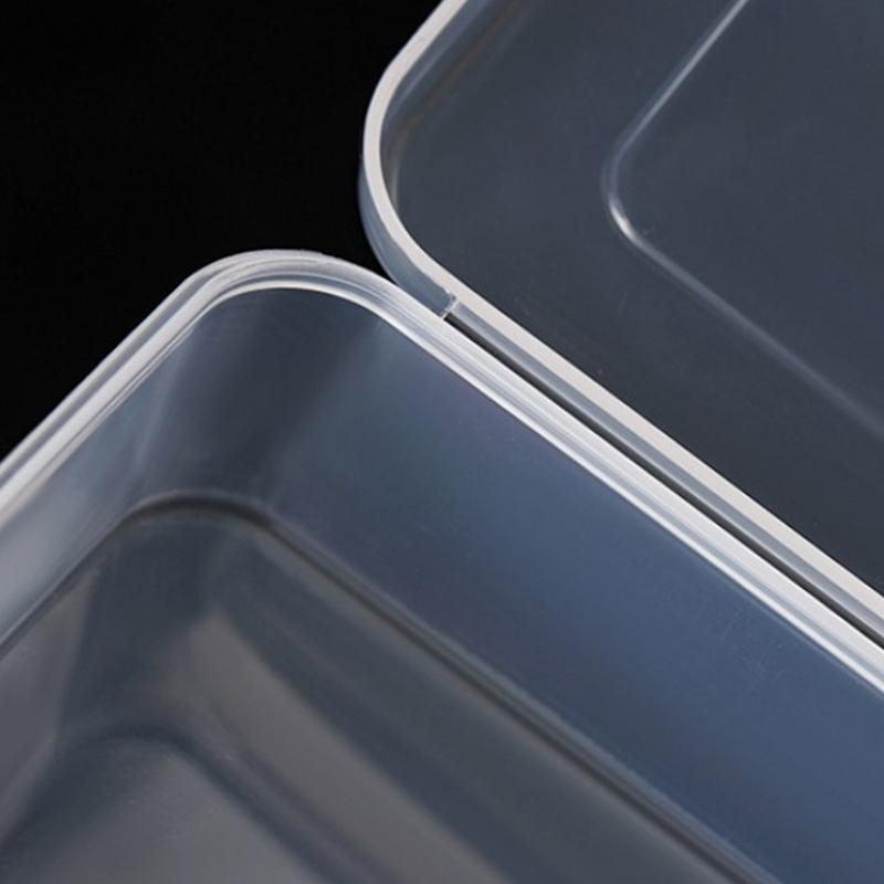 10 Stück Transparente Kunststoff-Aufbewahrungsboxen für Schmuck, Schreibwaren und Kleinteile - Bild 2